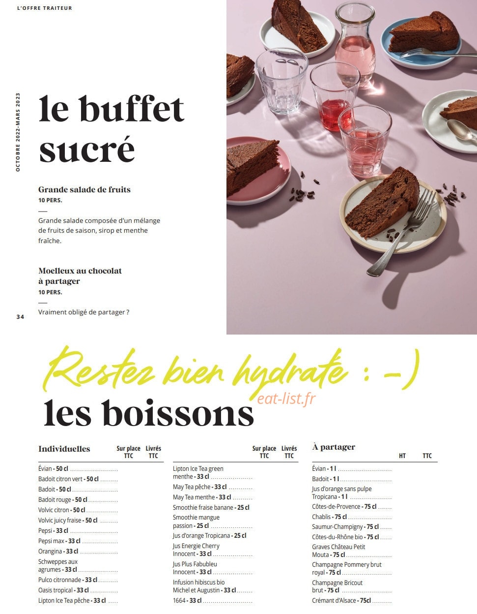 Class'croute — carte page 32