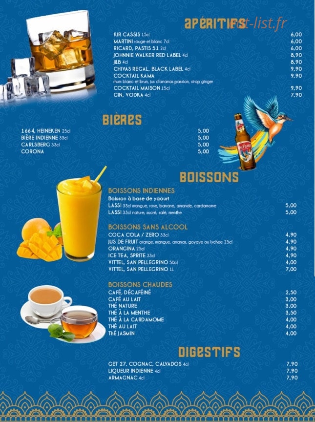 Dawaat — carte page 8