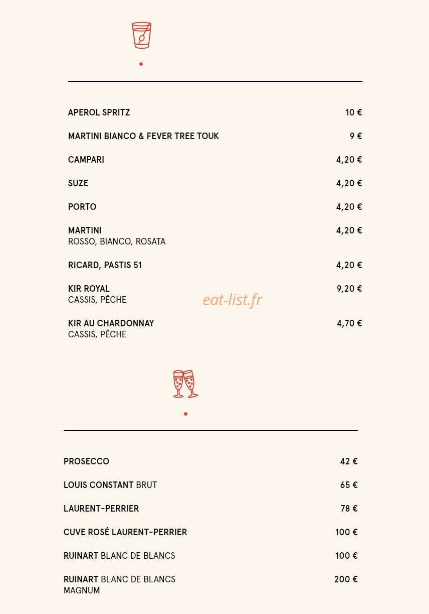 Delaville Café — carte page 5