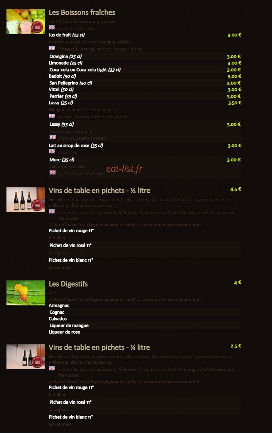 Dishny — carte page 8