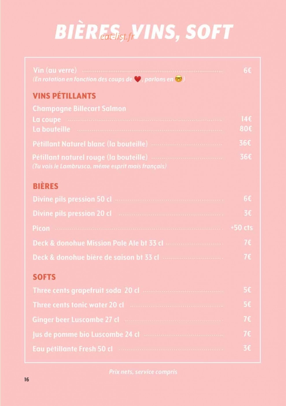 Divine — carte page 17
