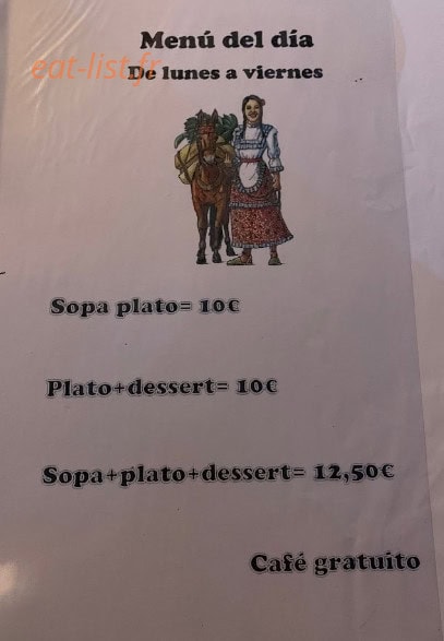 El Último Trago — carte page 4