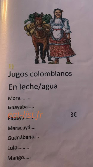 El Último Trago — carte page 3