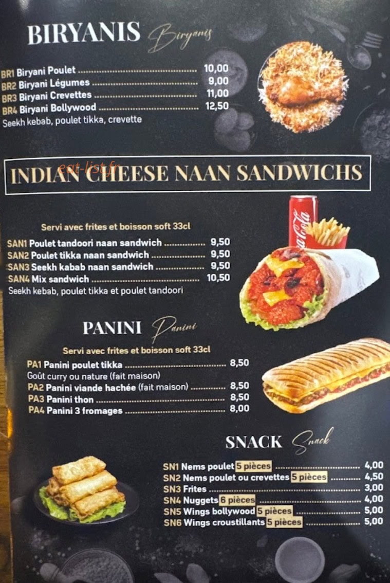 Escale bollywood — carte page 3