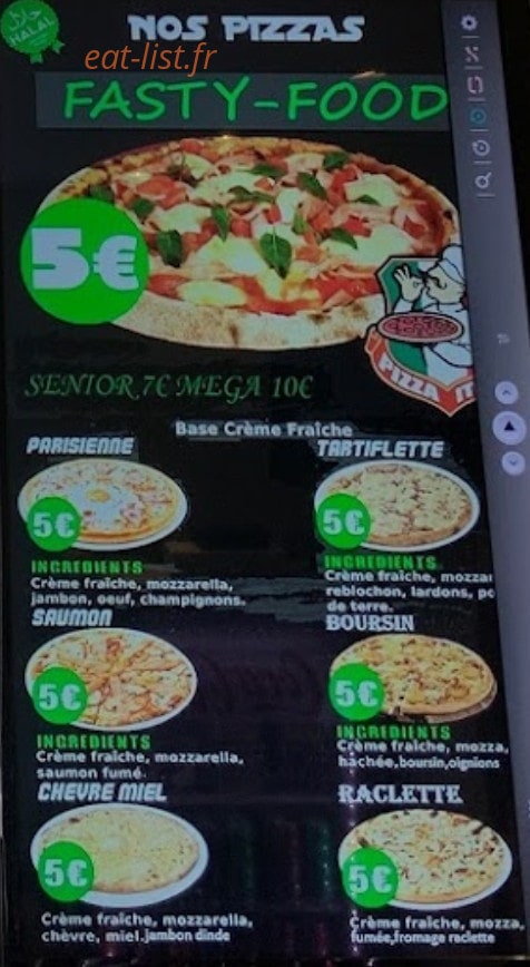Fasty Food — carte page 2