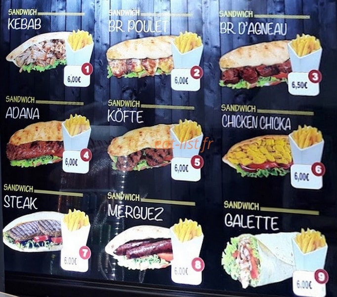 Grill Istanbul — carte page 1