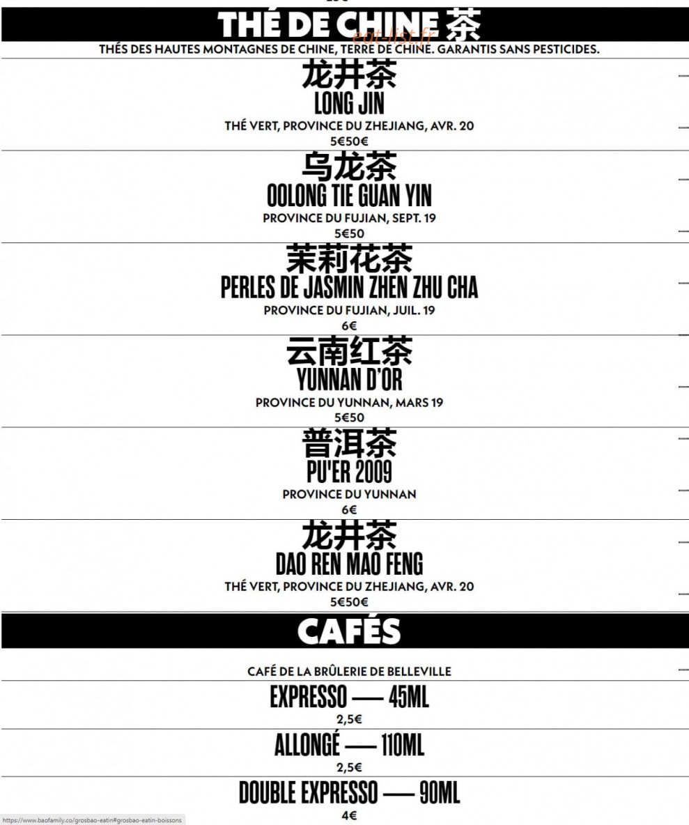 Gros Bao — carte page 9