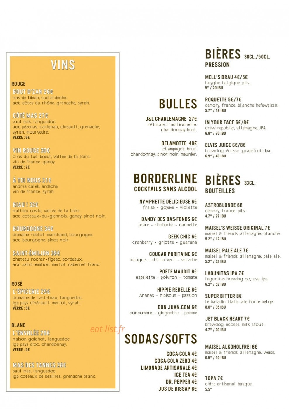 John Circus — carte page 2