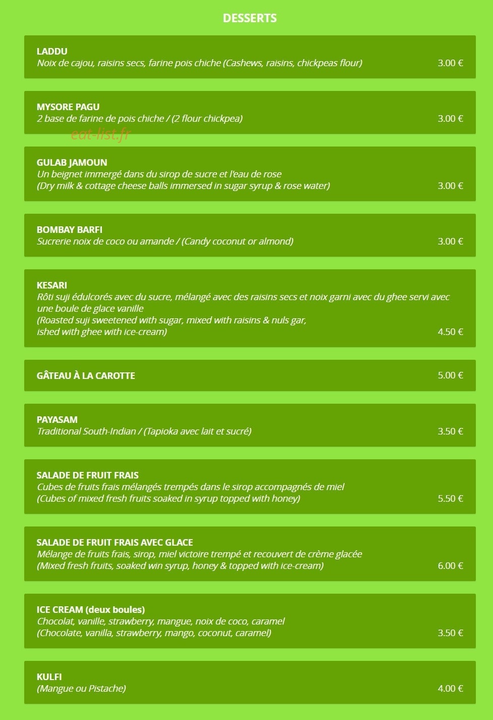 Krishna Bhavan — carte page 9