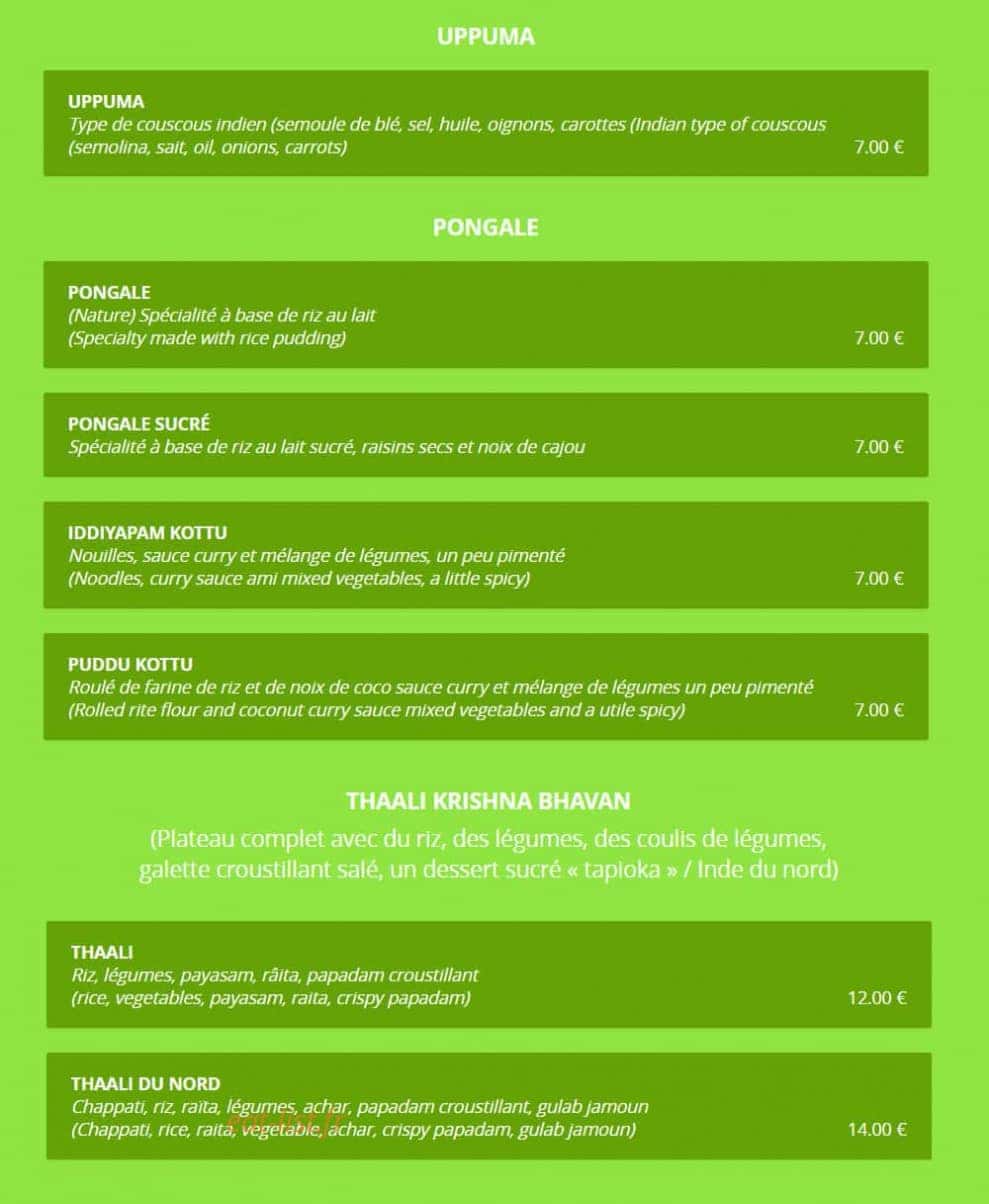 Krishna Bhavan — carte page 6