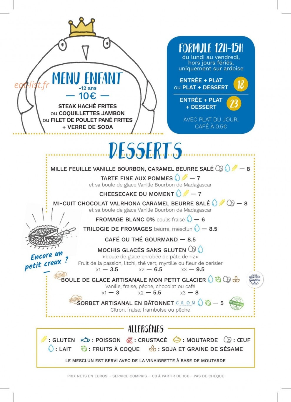 L'Appartement — carte page 3