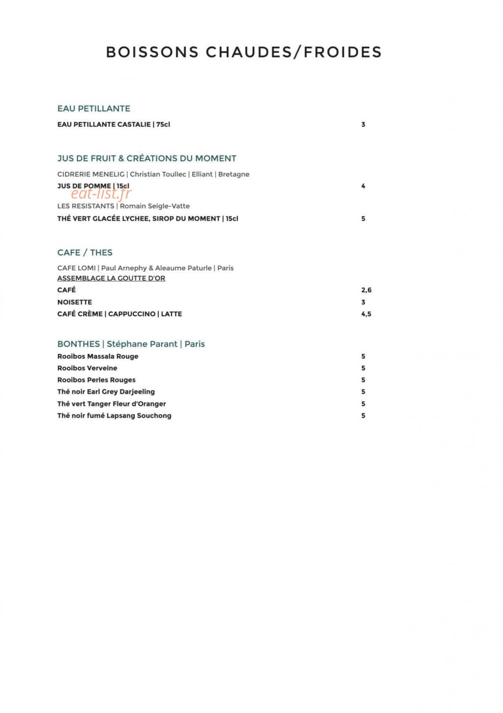 L'Avant-Poste — carte page 14