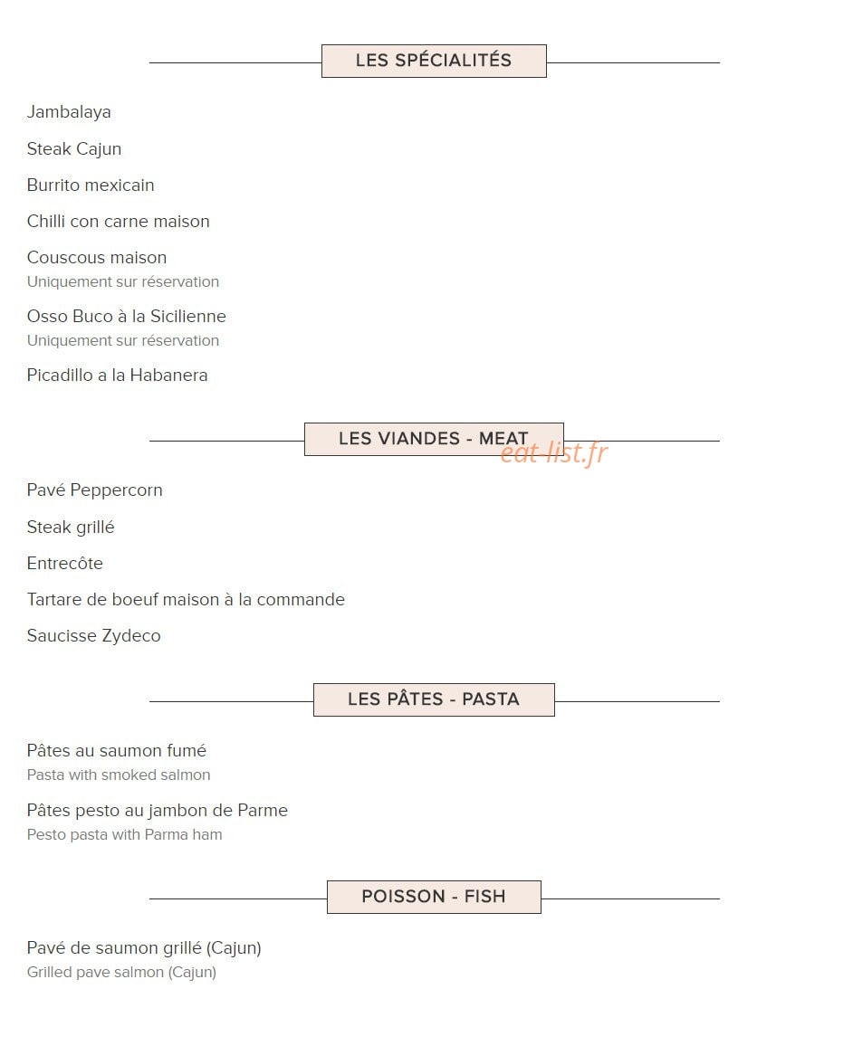 L' Escalier — carte page 1