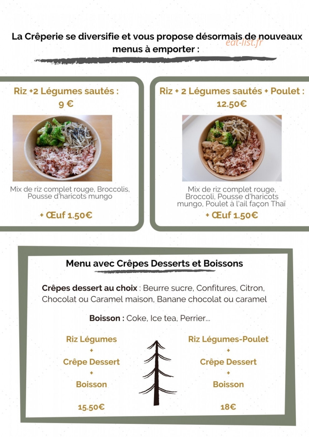 La Belle Bio — carte page 2