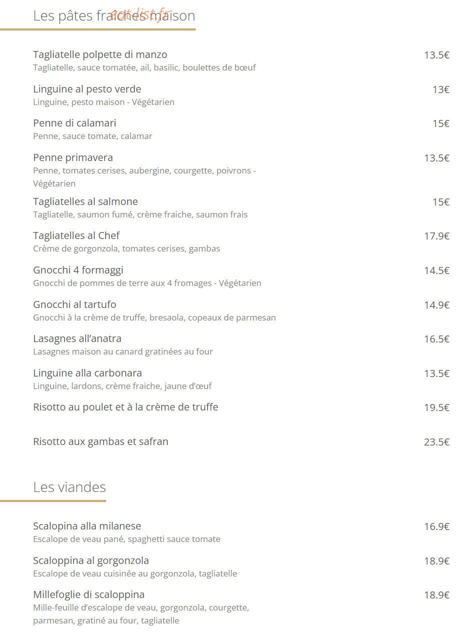 La Caspita — carte page 4