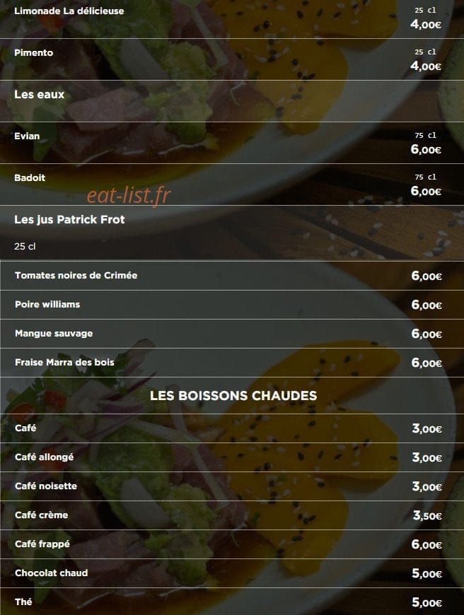 La Cevicheria — carte page 6