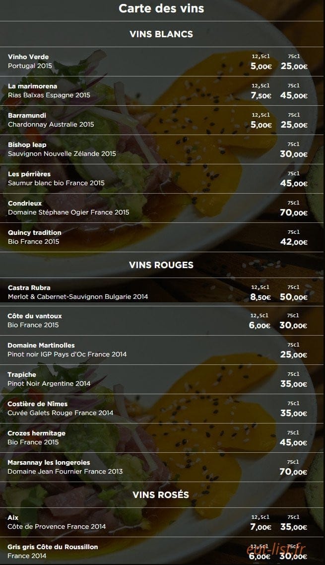 La Cevicheria — carte page 7