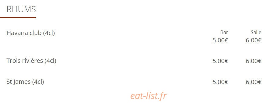 La chope — carte page 7