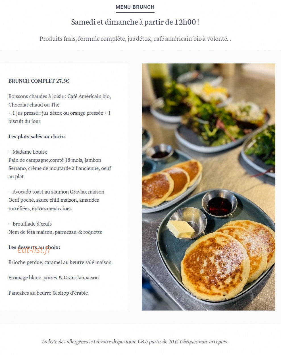 La Petite Louise — carte page 6