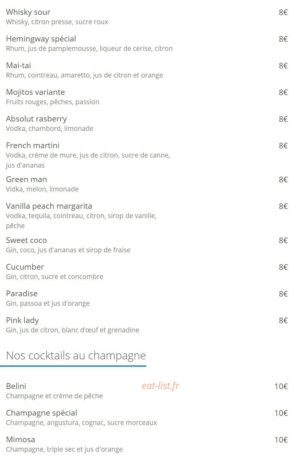 La Piscine Saint-Louis — carte page 8