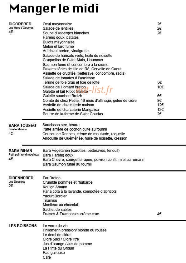 La pointe du Grouin — carte page 1
