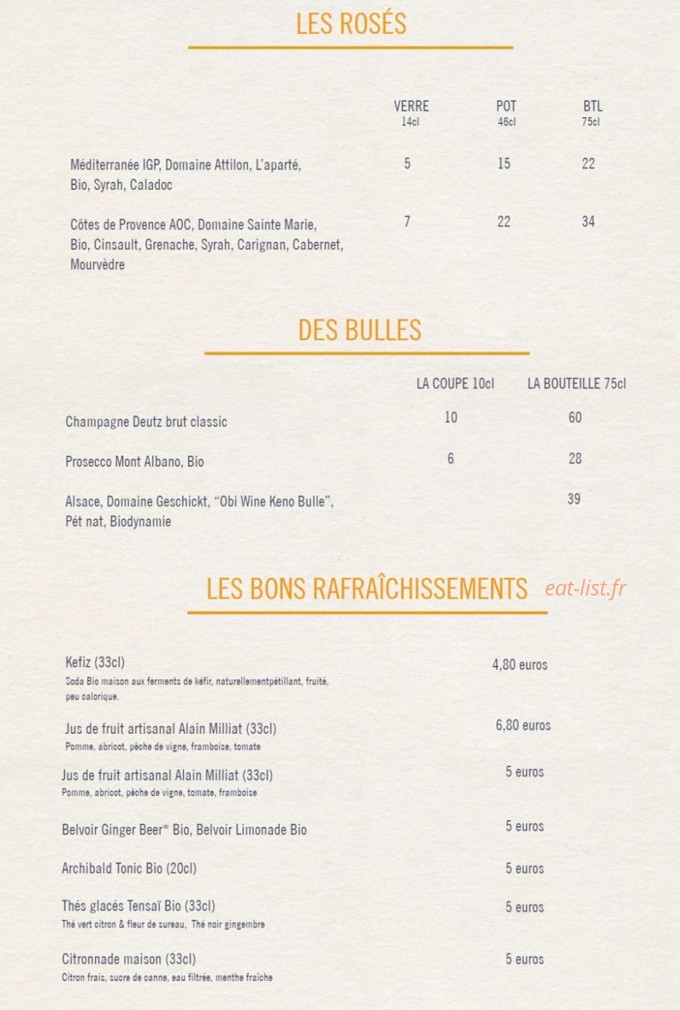 La Riviera — carte page 9