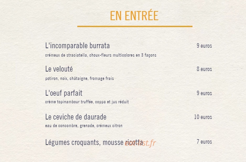 La Riviera — carte page 2
