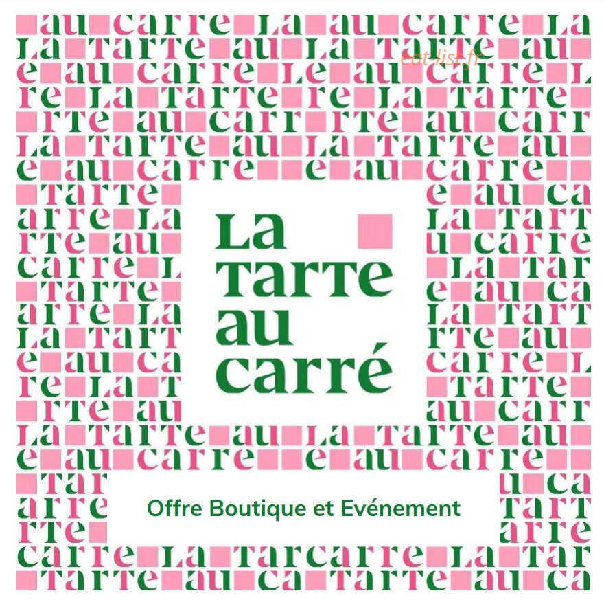 La Tarte au Carré — carte page 1