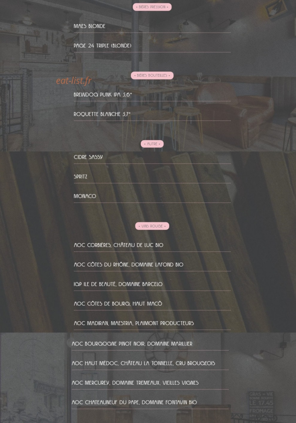 Le 17.45 — carte page 8