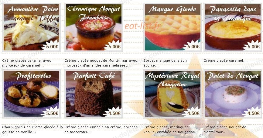Le Bec Fin - Chez Saïd — carte page 5