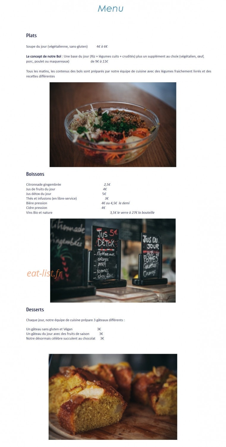 Le Bichat — carte page 1