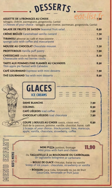 Le Bonne Nouvelle — carte page 4