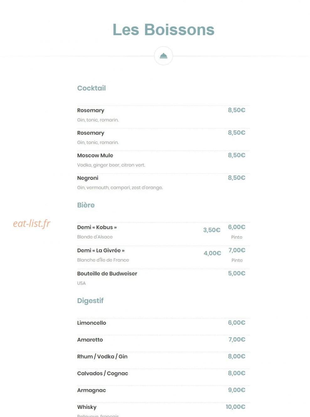 Le Chardon — carte page 4