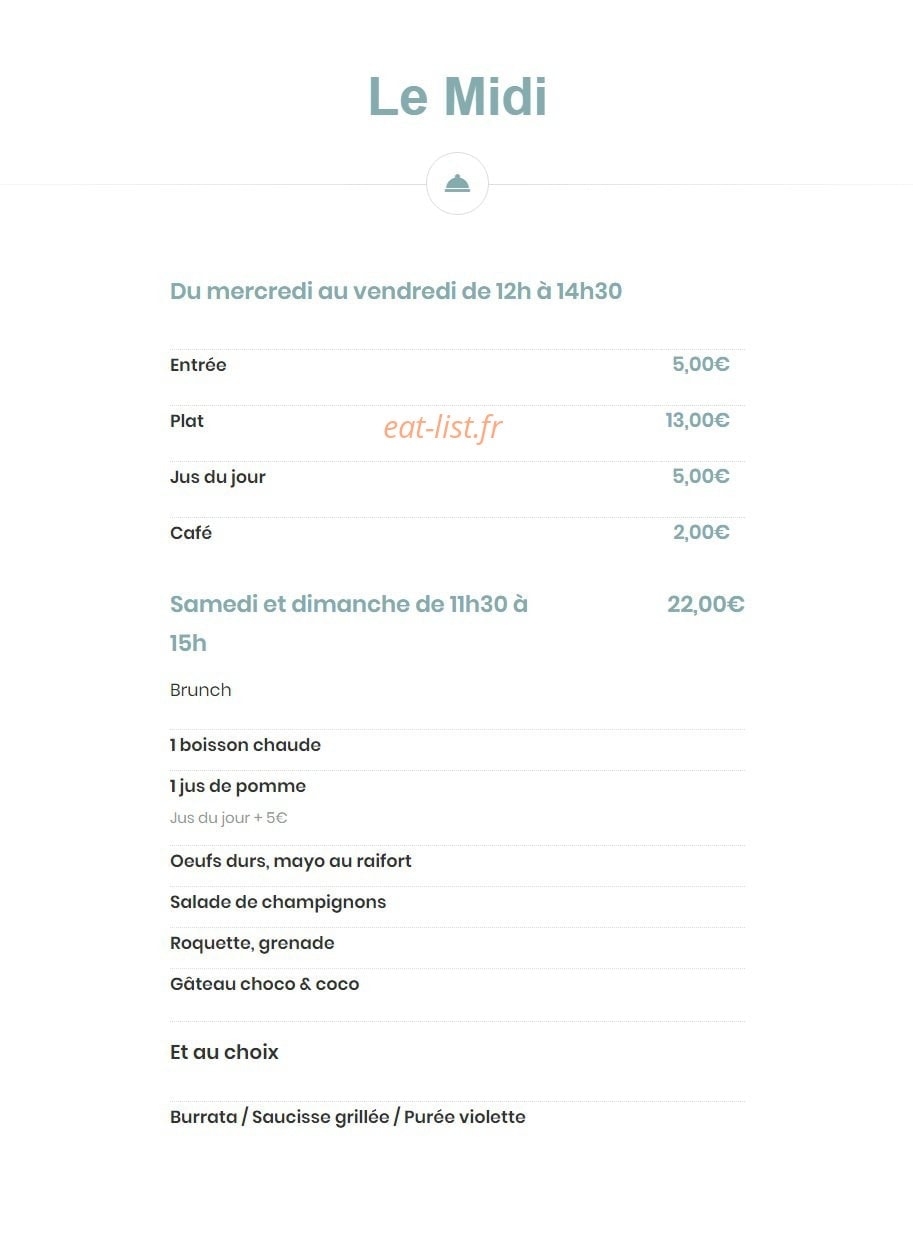 Le Chardon — carte page 2