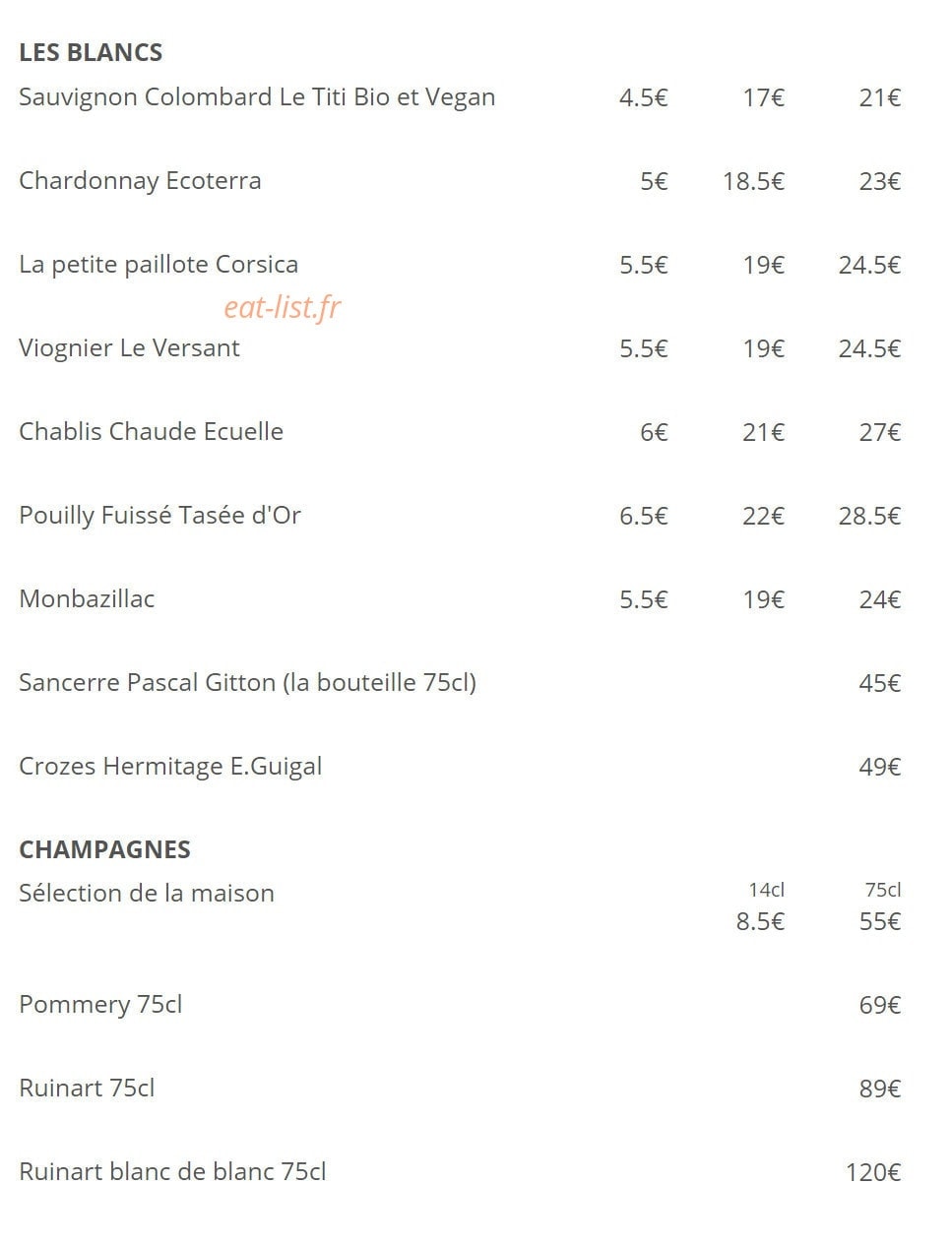 Le Floréal — carte page 6