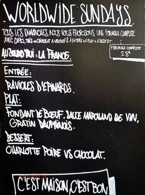 Le mondial — carte page 1