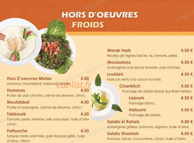 Le Phenicien — carte page 1