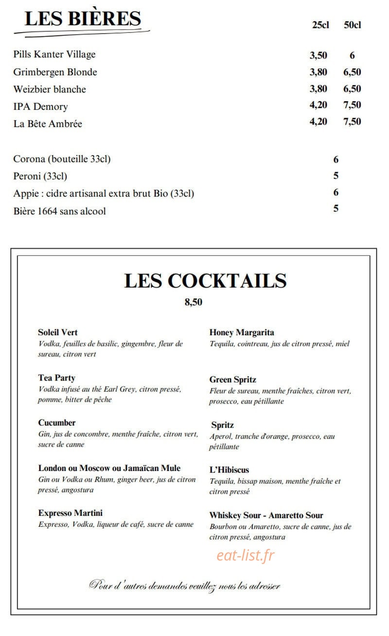 Les Complices — carte page 4