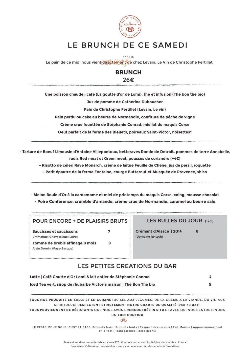 Les Résistants — carte page 3