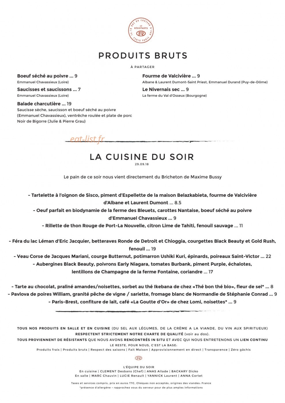 Les Résistants — carte page 2