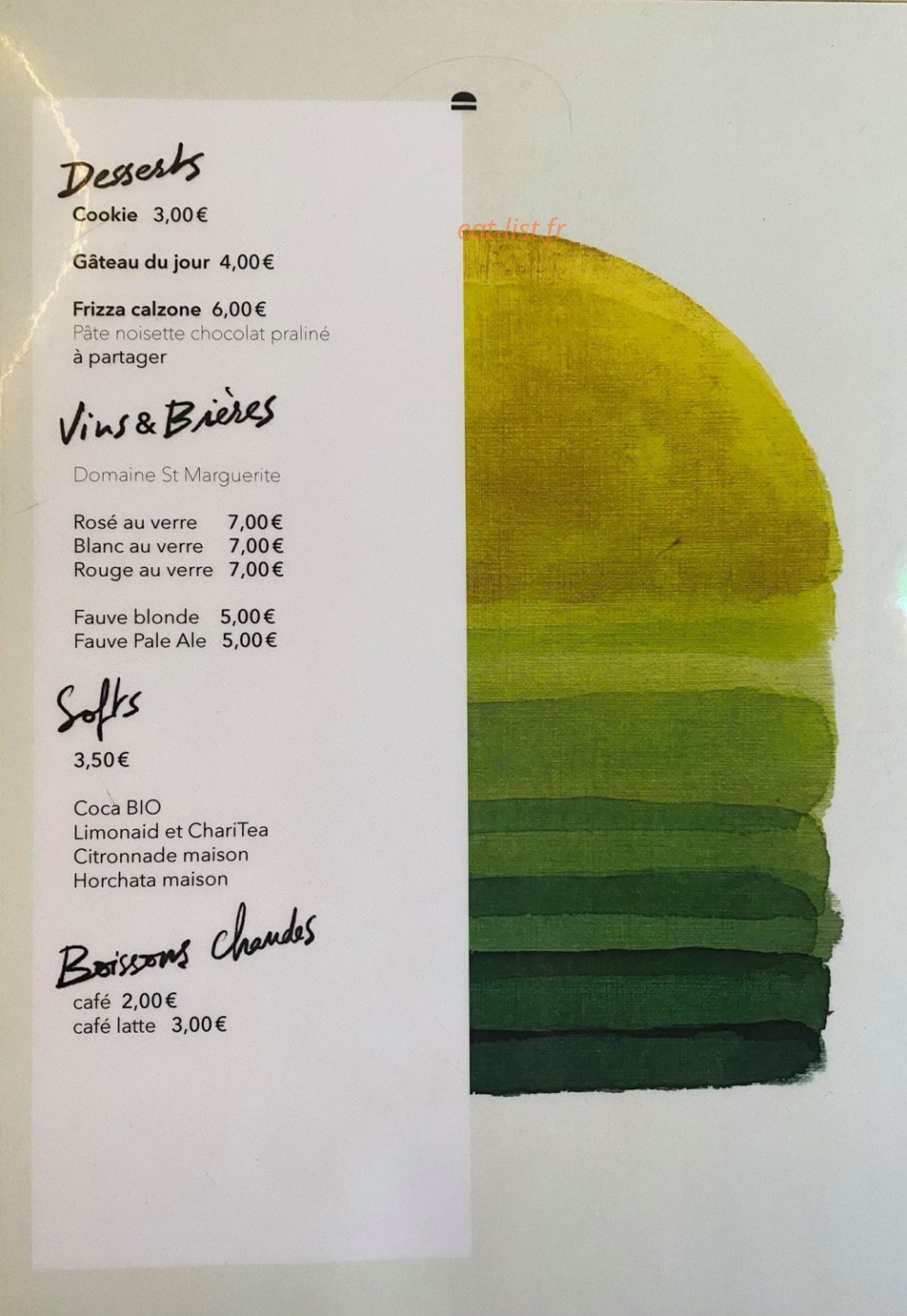 Les Tontons Veg — carte page 2