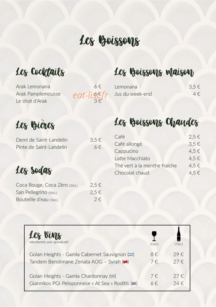 Levantine — carte page 3