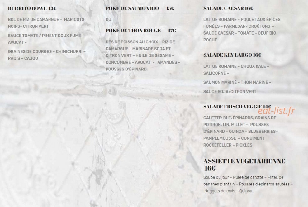 Loui's Corner — carte page 2