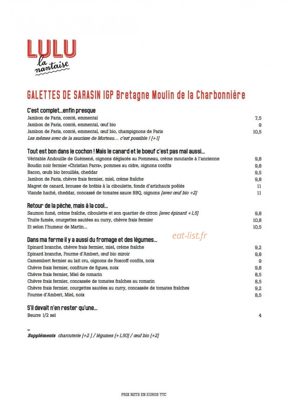 Lulu la nantaise — carte page 1