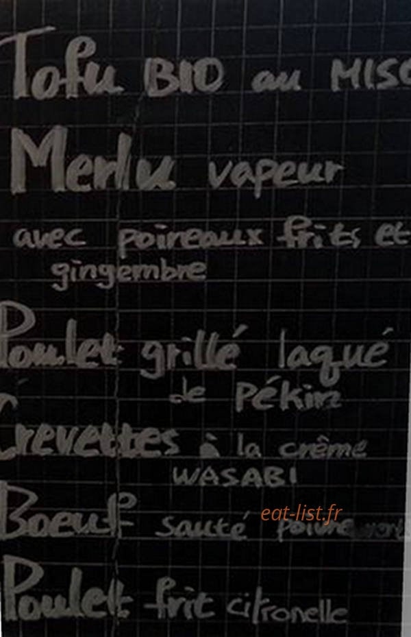 Ma kitchen — carte page 1