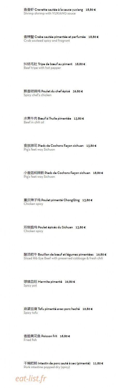 Maison des Si Chuan — carte page 9