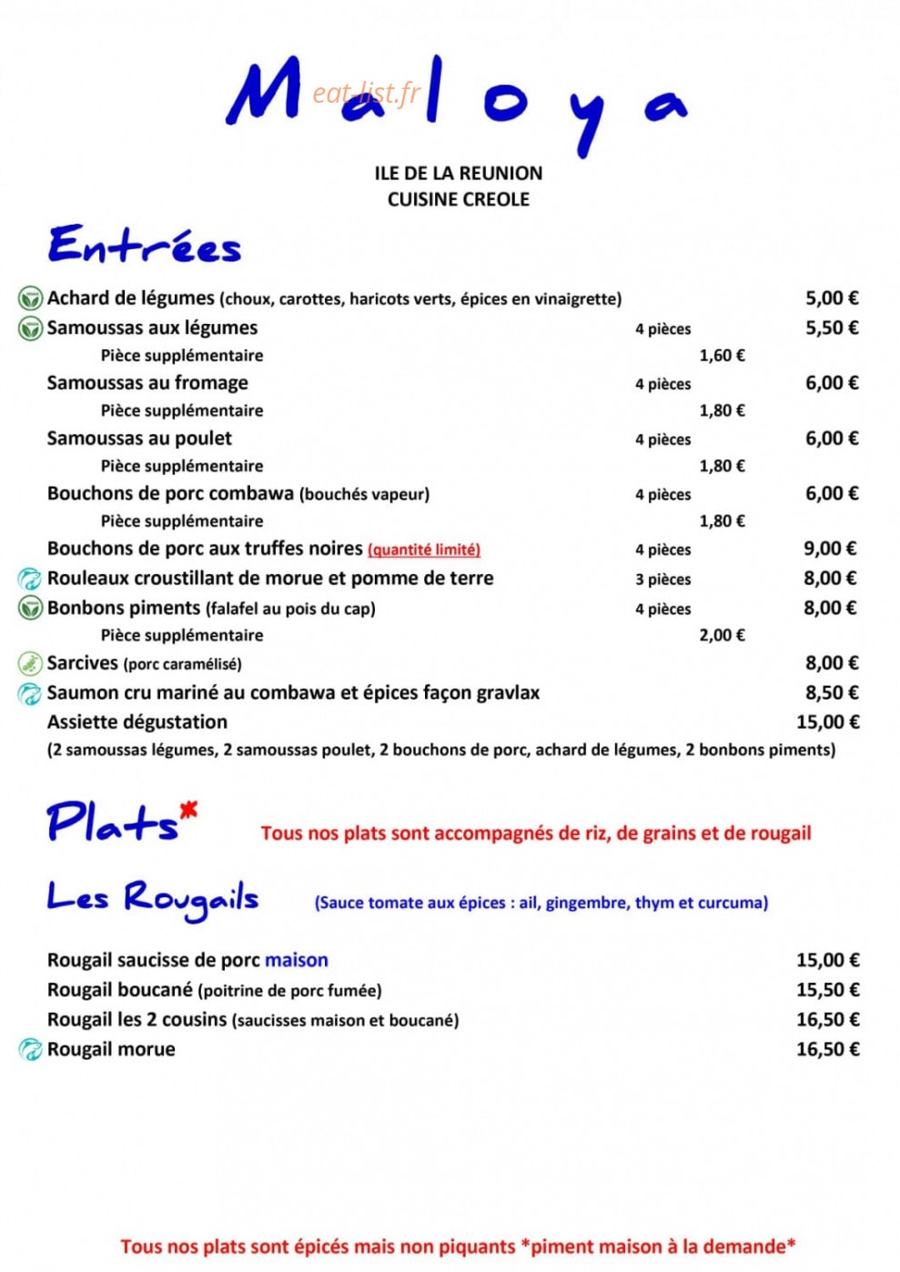 Maloya — carte page 2