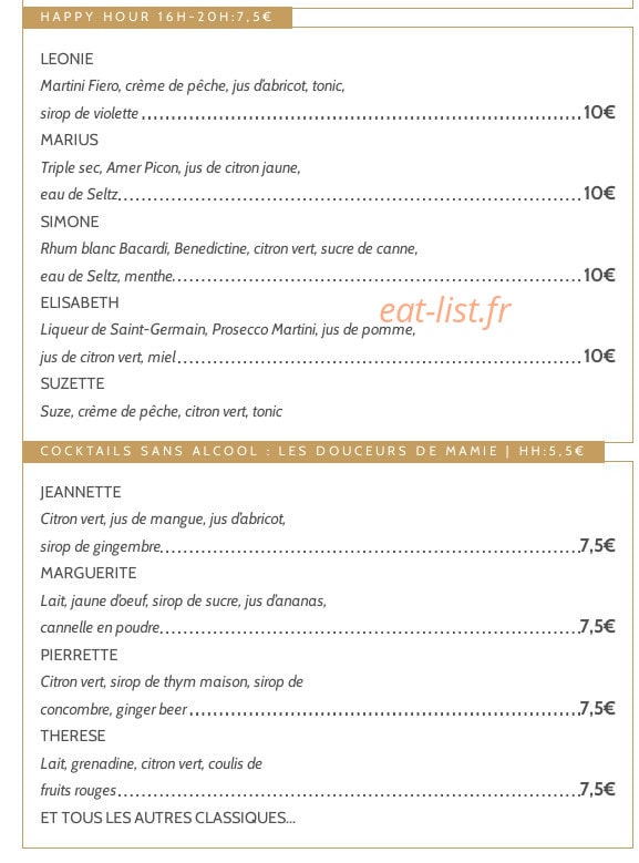 Mamie — carte page 9