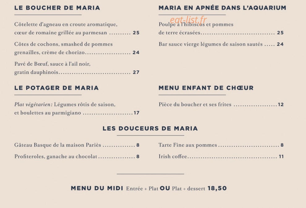 Maria Belza — carte page 2