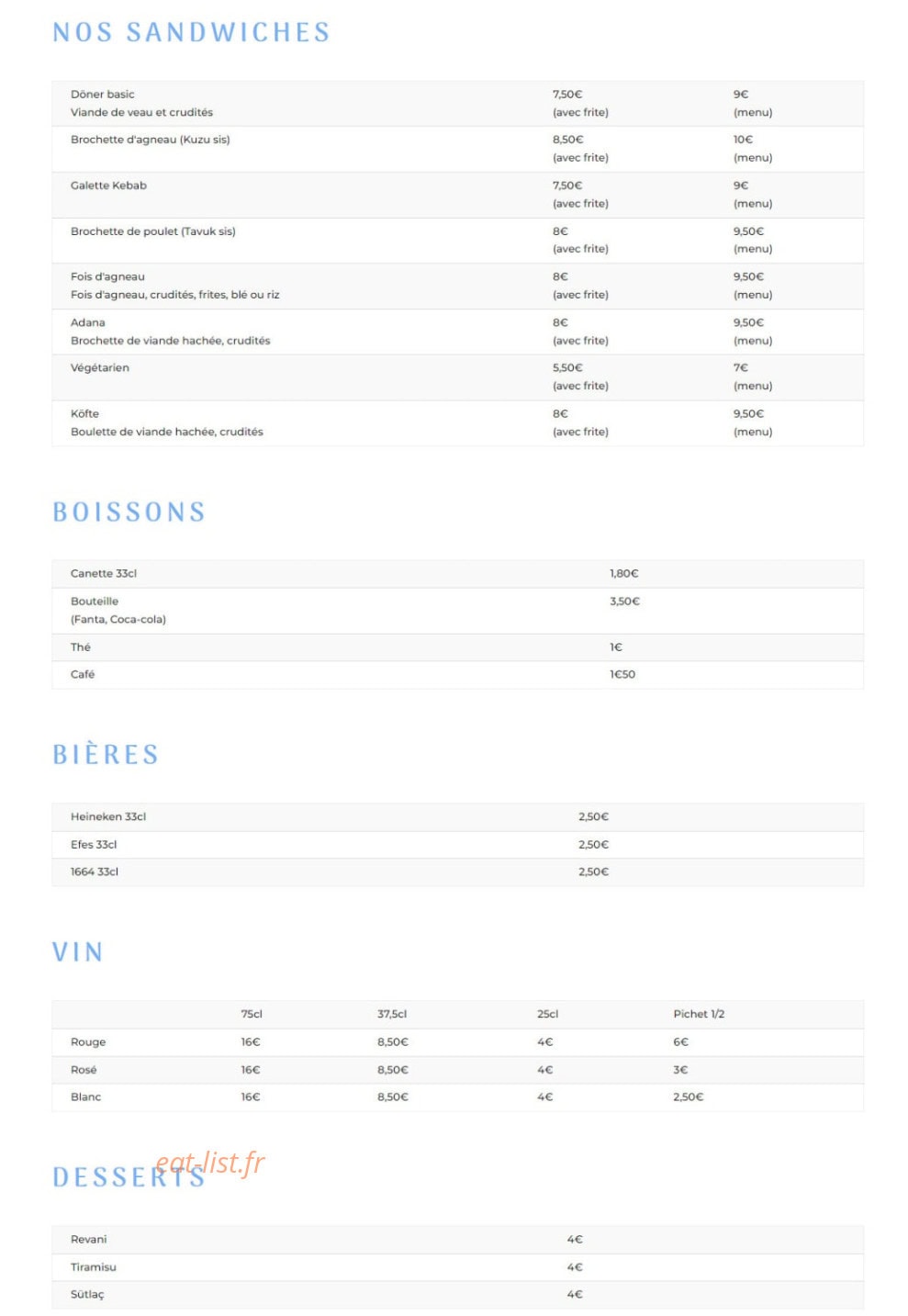 Mélodie — carte page 2